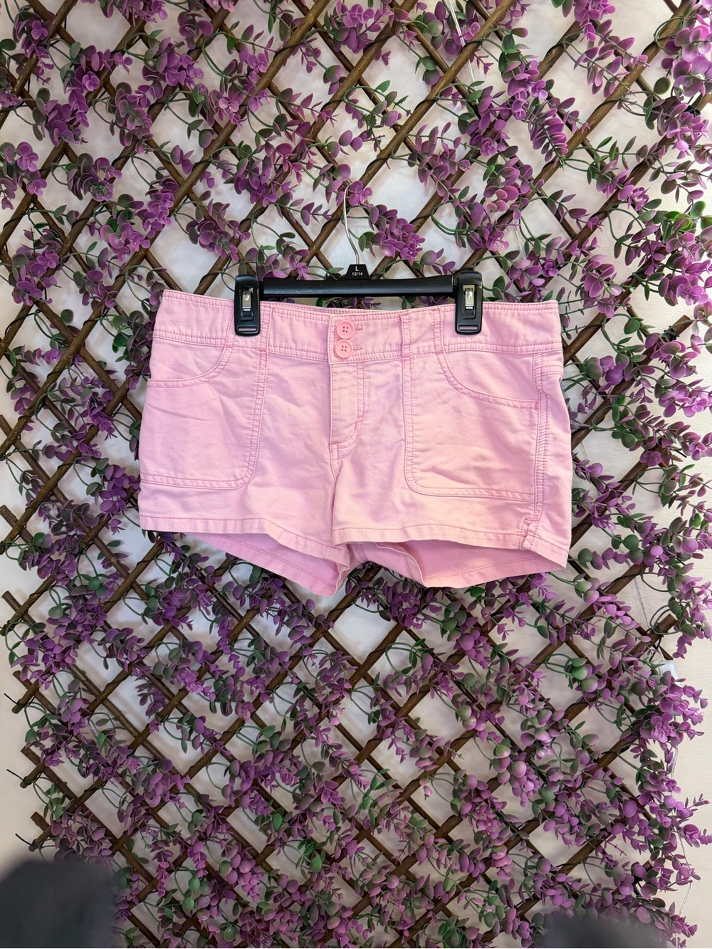 Vintage Aeropostal Women’s Pink Casual Cotton Shorts